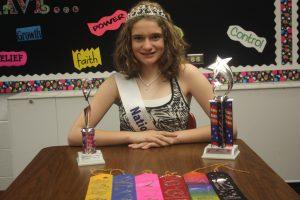 Stivers participated in the National American Miss Pageant and enjoyed the entire experience.