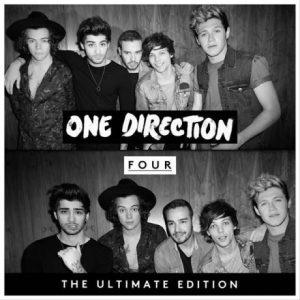 Cover for the new One Direction album entitled 'FOUR'