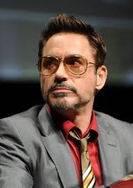 Robert Downey Jr., star of the new movie The Judge, during a press conference