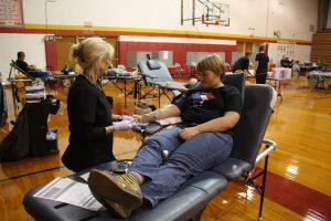 Marion High School's Blood Drive