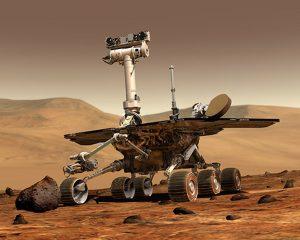This picture of a Mars Rover is similar to what will inhabit the planet Mars just before people begin to land on the planet. It will search for the best location for the people to inhabit.