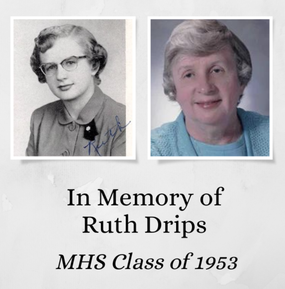 Ruth Drips’s selflessness is something that everyone should aspire to achieve within their life. 