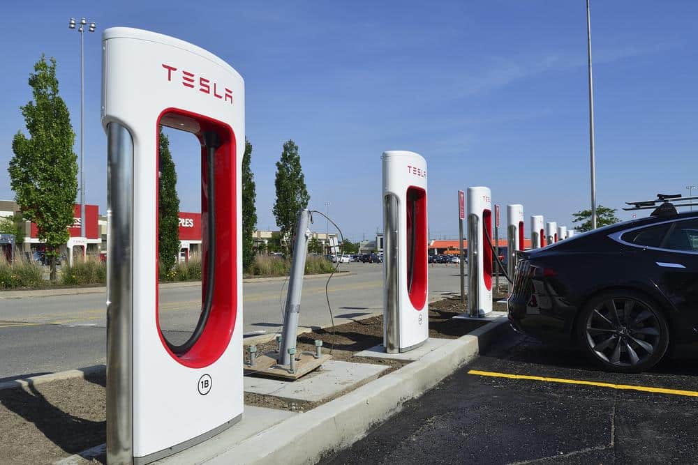  With the increase in electric car owners cities are installing charging stations at rest stops and gas stations.