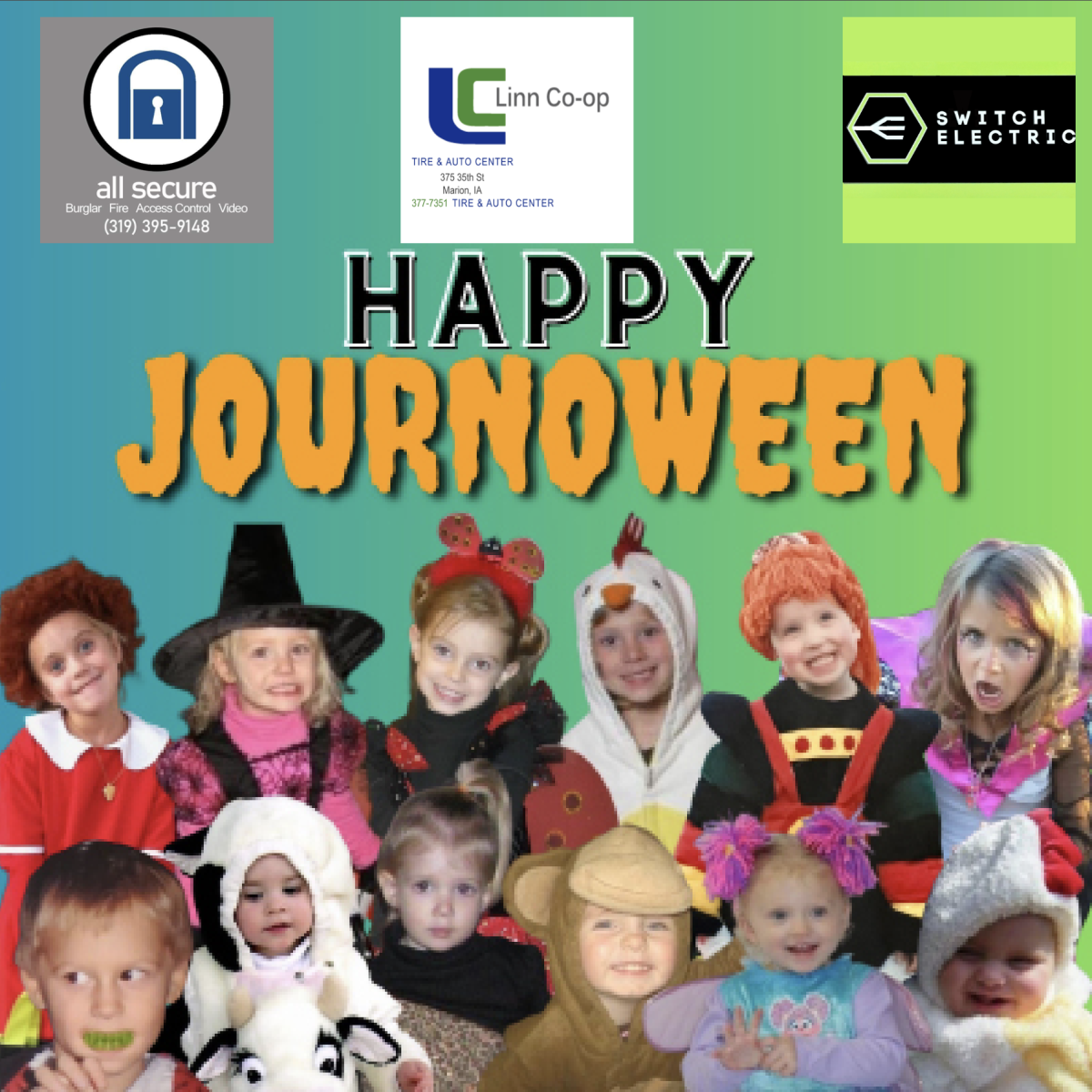 Happy Halloween from the Journo Fam!