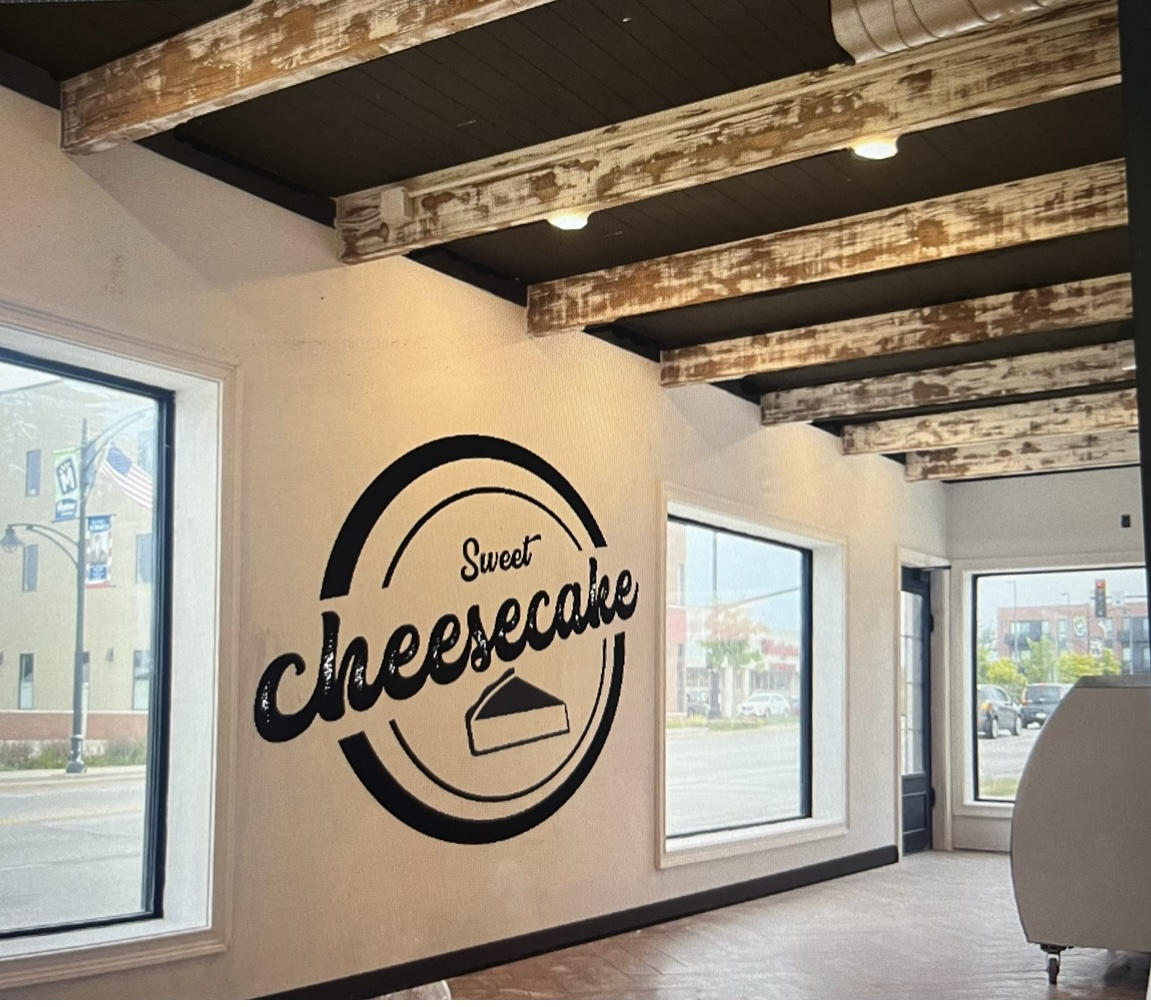 As Guild continues renovations inside the store, Sweet Cheesecake gets ready to open for business.