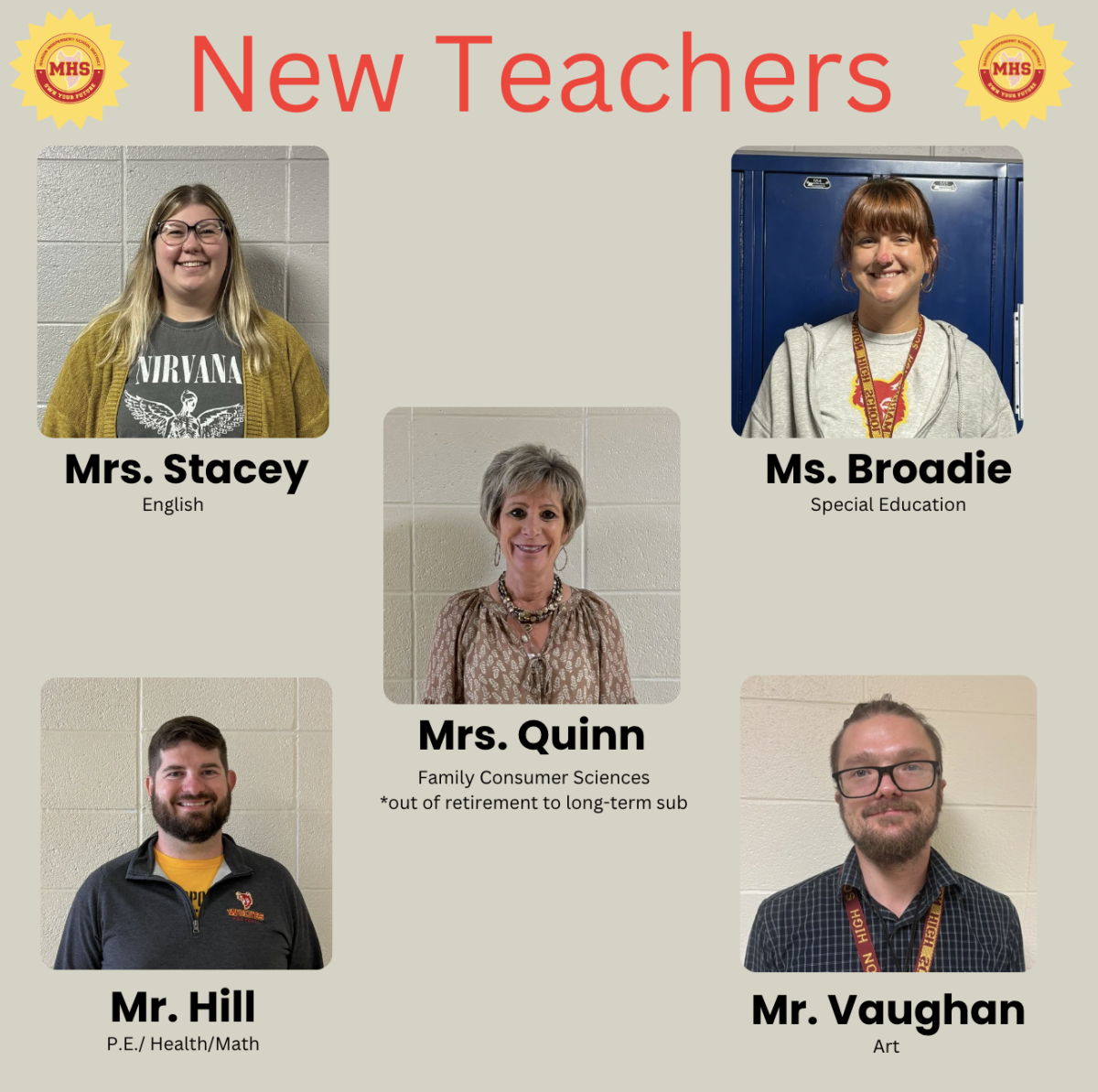 Welcome to our new/returning staff members! Glad to have you as a part of our pack!