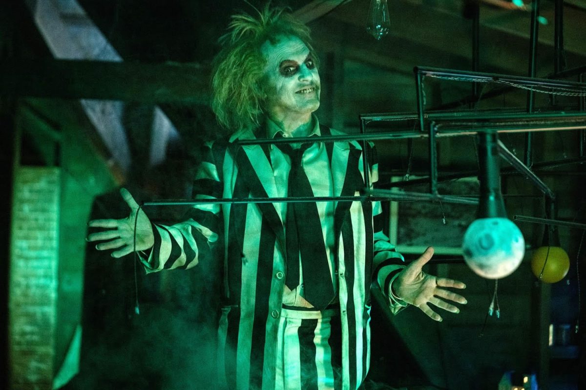 Michael Keaton reprises his role as Beetlejuice in the sequel that came out this fall.