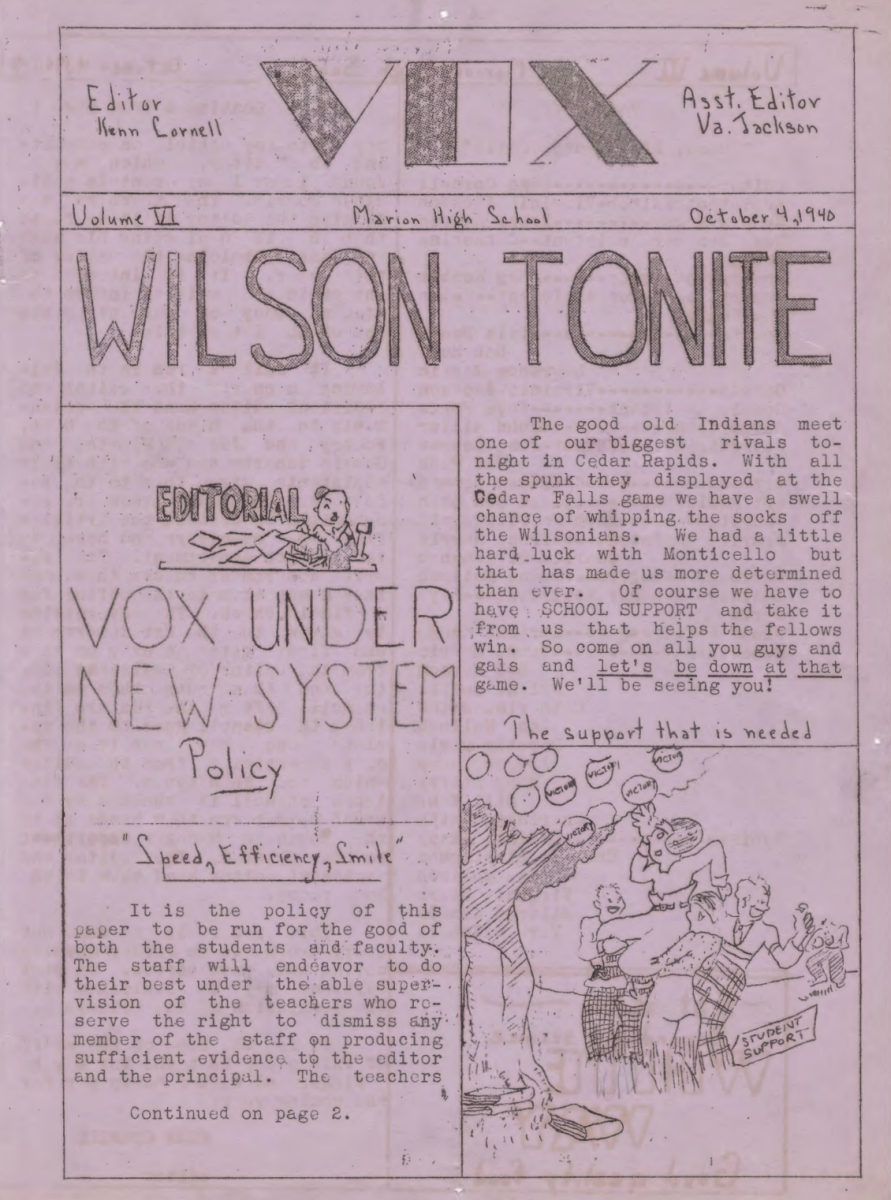 Vox 1940-1941
