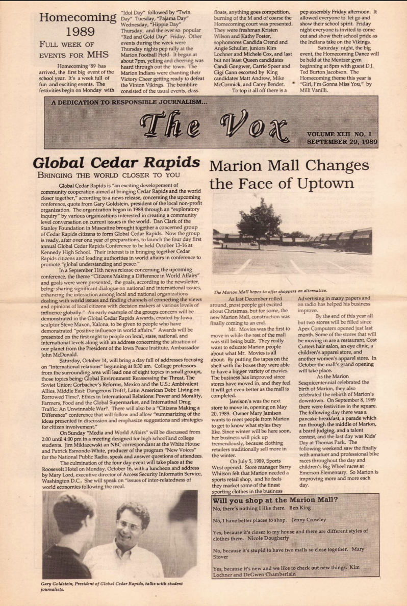 Vox 1989-1990