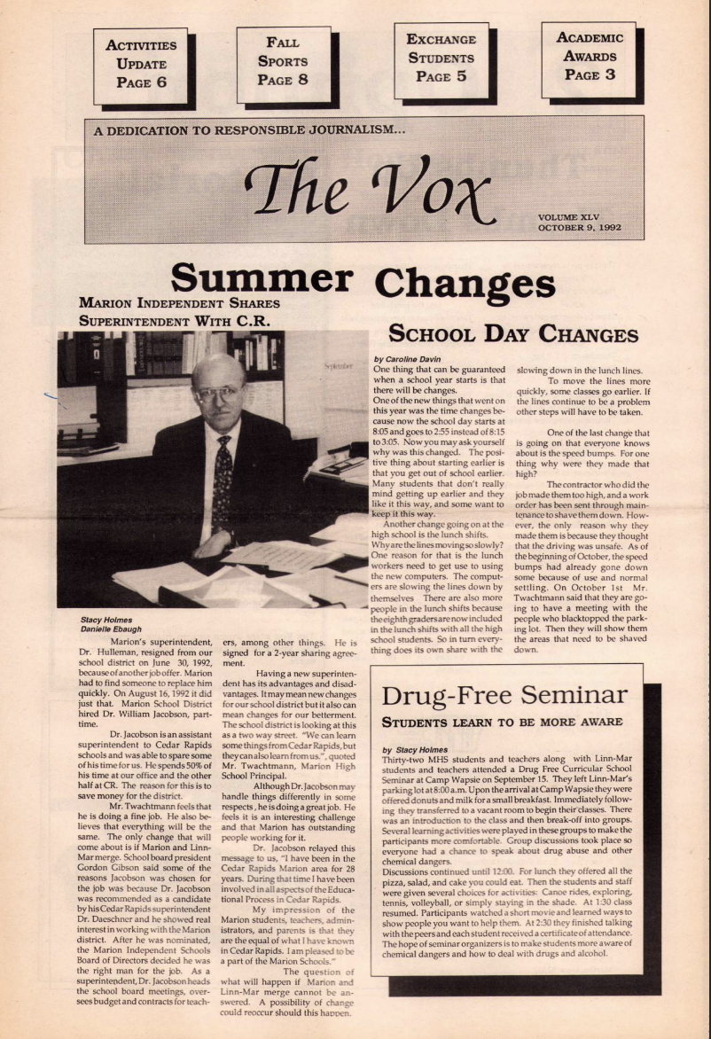 Vox 1992-1993