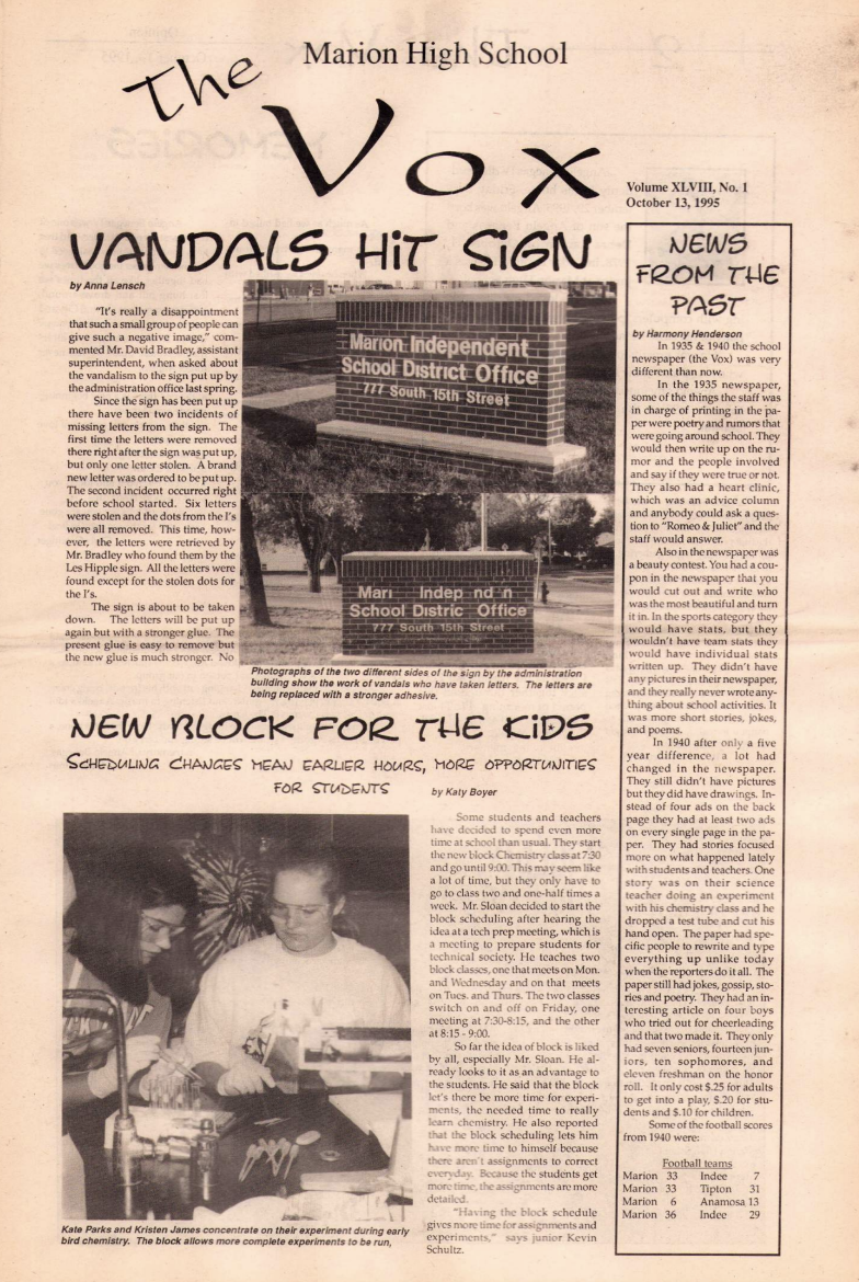 Vox 1995-1996