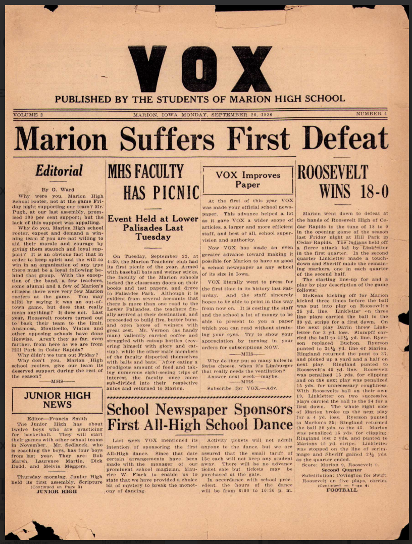 Vox 1936-1937