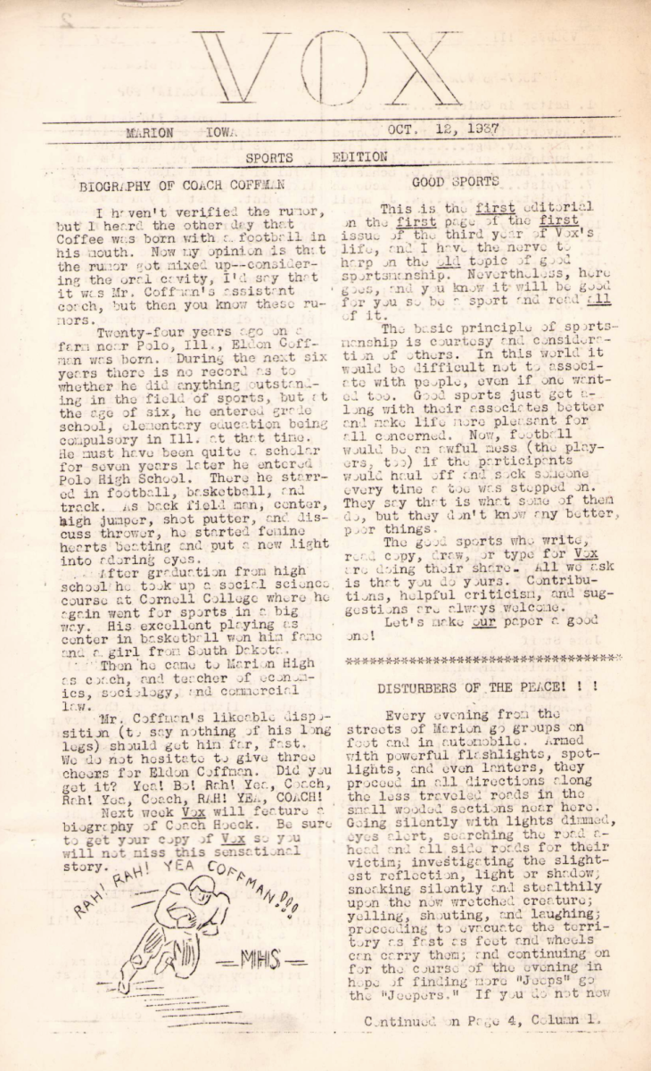 Vox 1937-1938