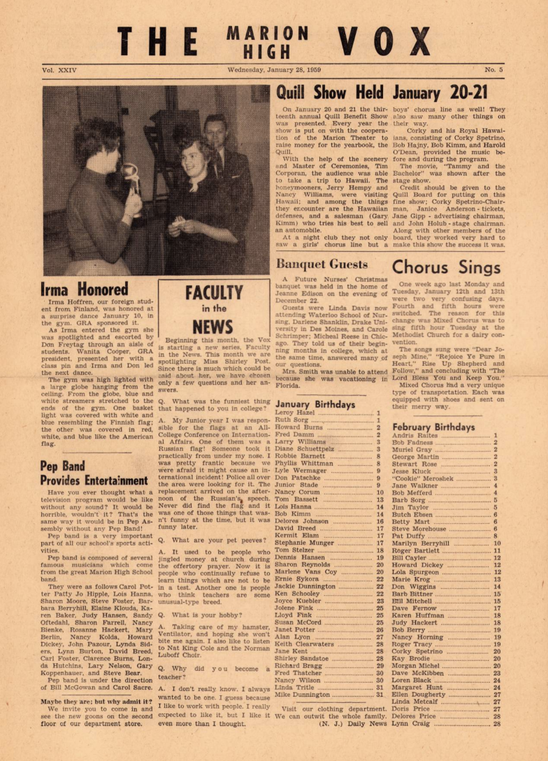 Vox 1958-1959