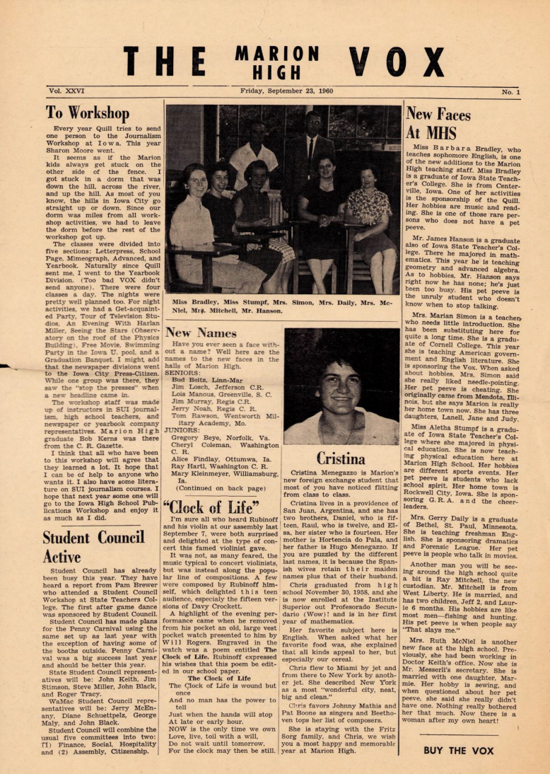 Vox 1960-1961