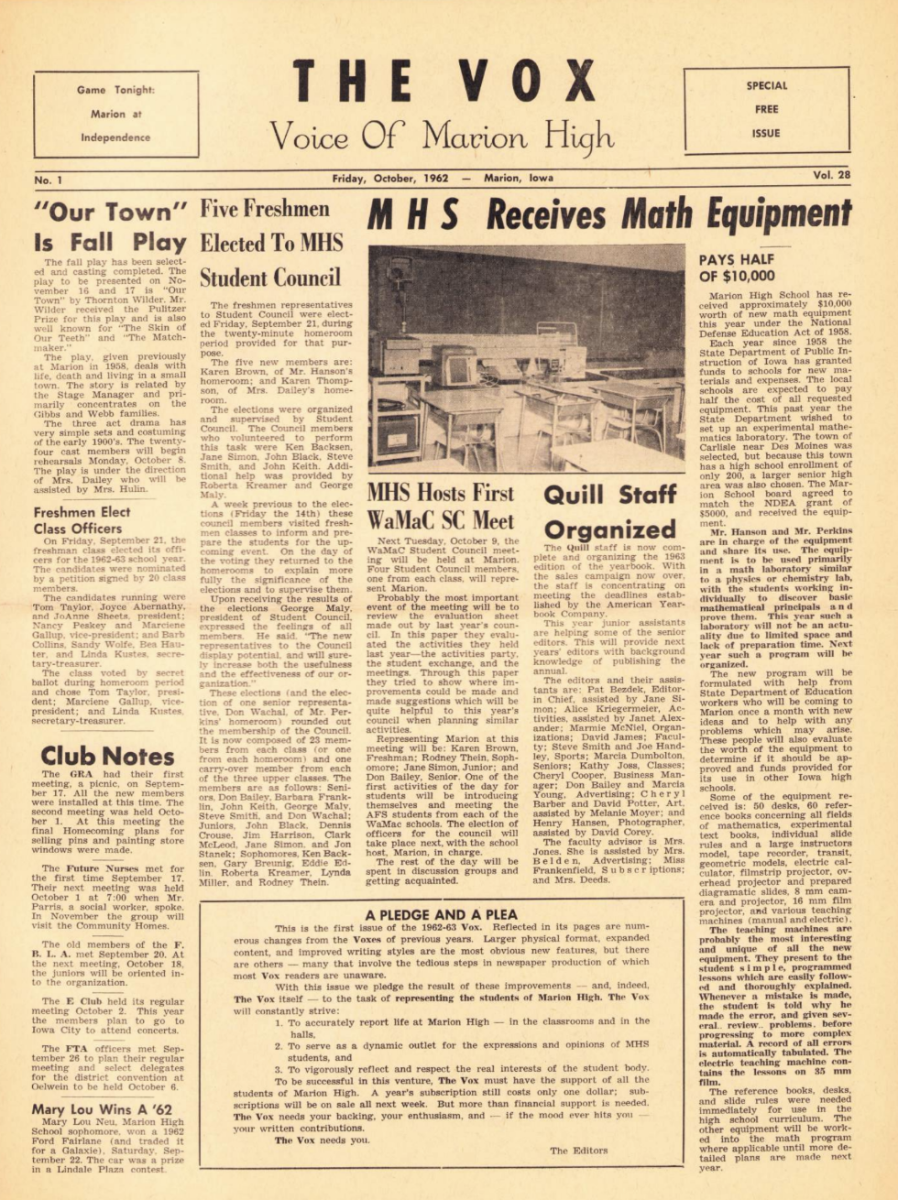 Vox 1962-1963