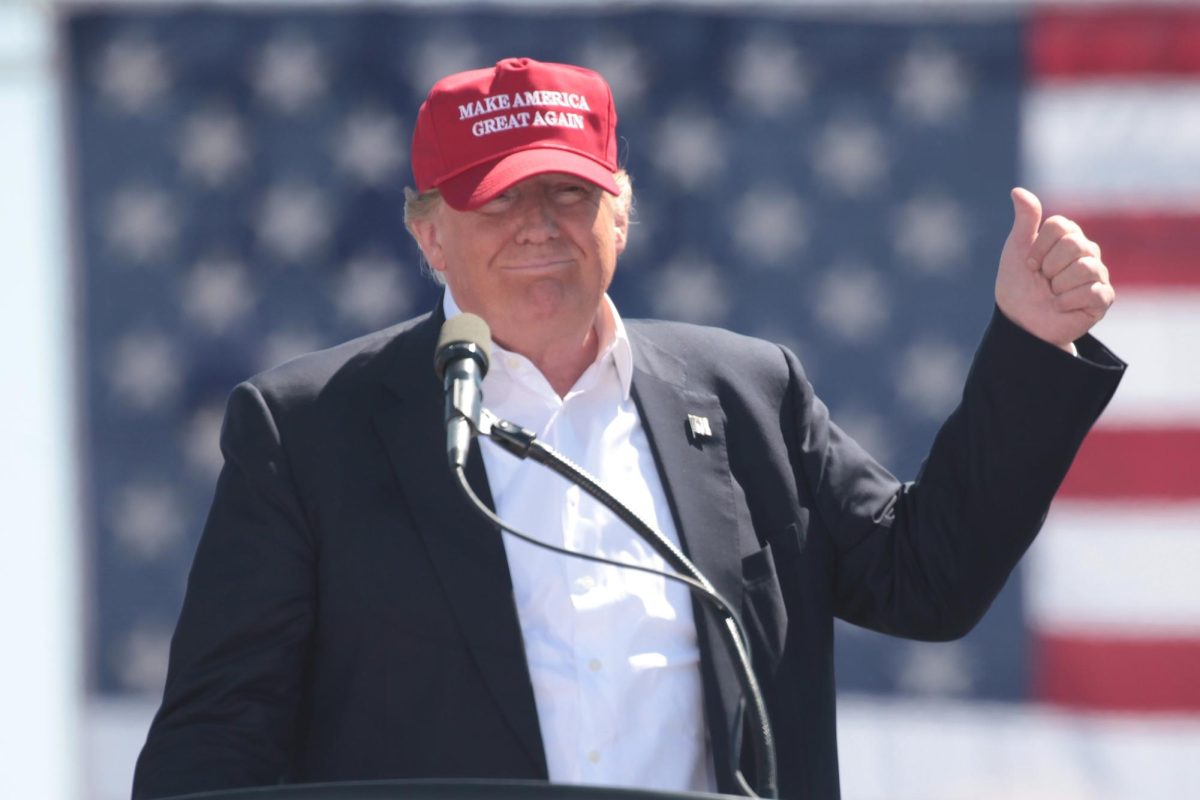 President Donald Trump wears a hat saying “Make America Great Again,” and, according to him, the Big Beautiful Bill is one way to reach this goal.