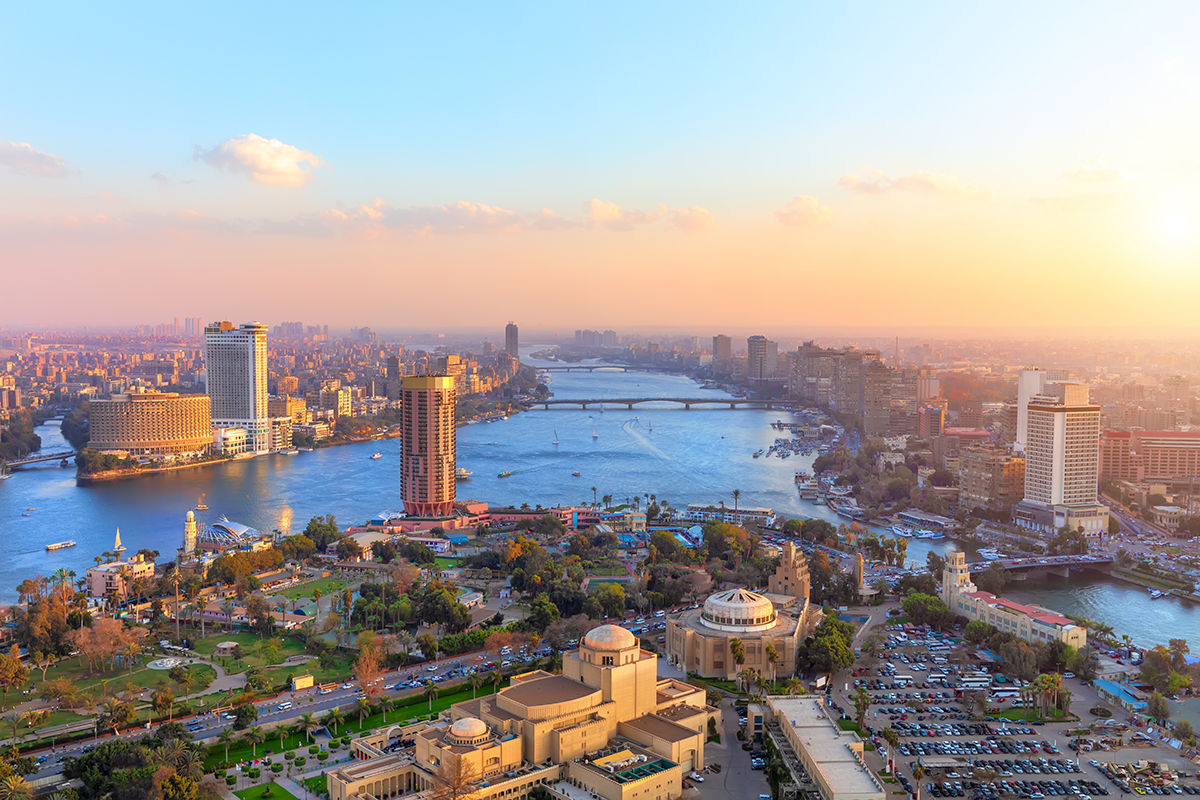 Egypt’s capital sits alongside the Nile River and is home to more than 10 million people. 
