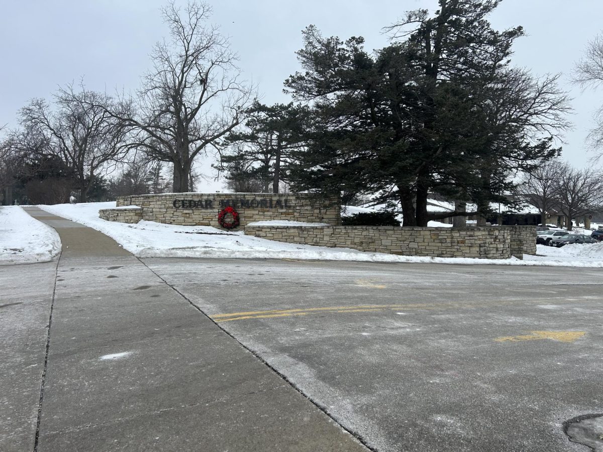 Cedar Memorial, located on 1st Ave in Cedar Rapids, offers a glimpse into the reality that is commonly glorified. 