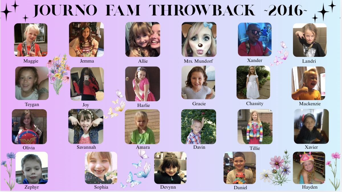 The Journalism fam rocks the 2016 in 2026 trend.