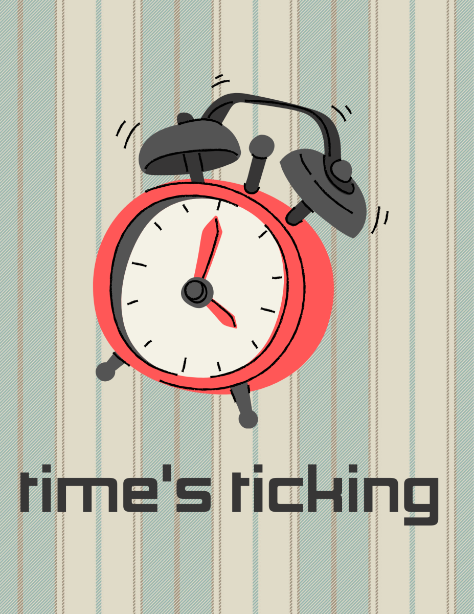 Always feeling like there is never enough time, moving to the next task as quickly as possible, life is just one large alarm. (Courtesy of Xavier Riedell) 