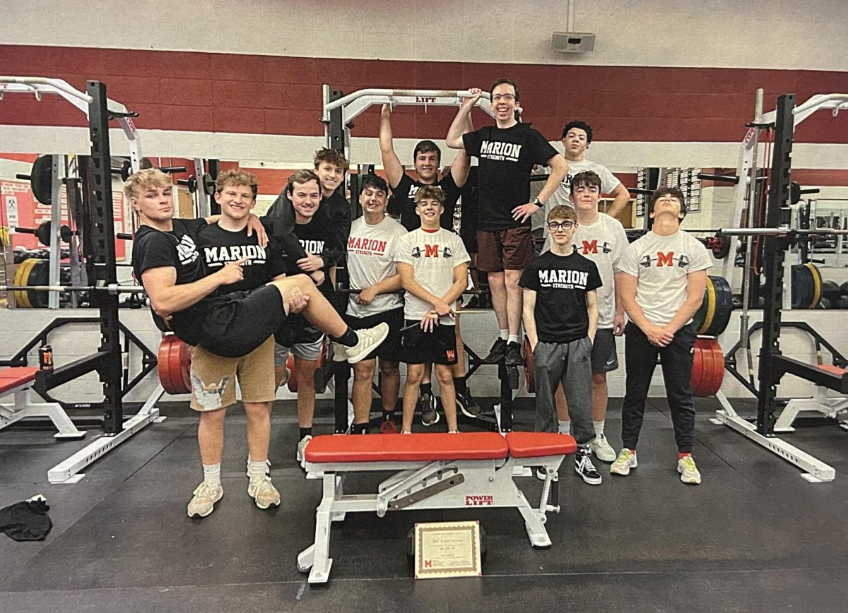 As word spread about the strength and conditioning program, many students became interested in what it would entail. This soon led to a rise in numbers and helped grow the attraction for this type of training. (picture courtesy of Tillie Cahalan)
