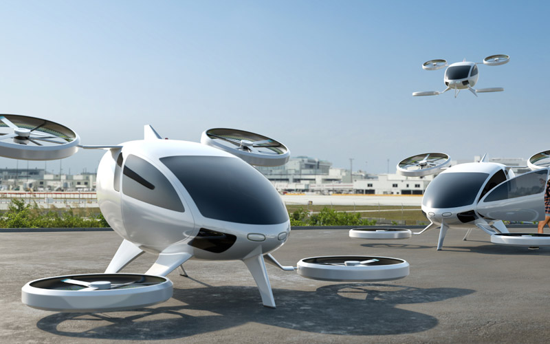 There are many concerns on if the air taxis are even going to work, but the one fact that is true is that they are going to be very high tech.(Courtesy of The Taxi Centre)
